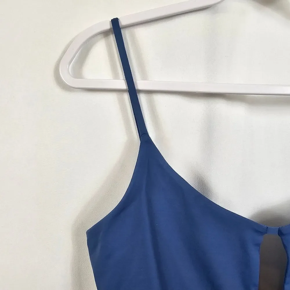 NWT Anemos Keyhole One piece In Azure - Size L